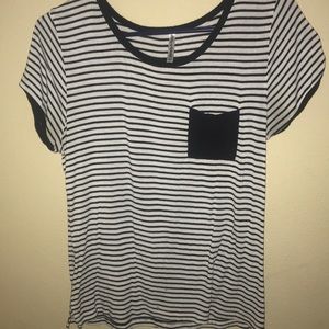 Striped Pocket T-Shirt